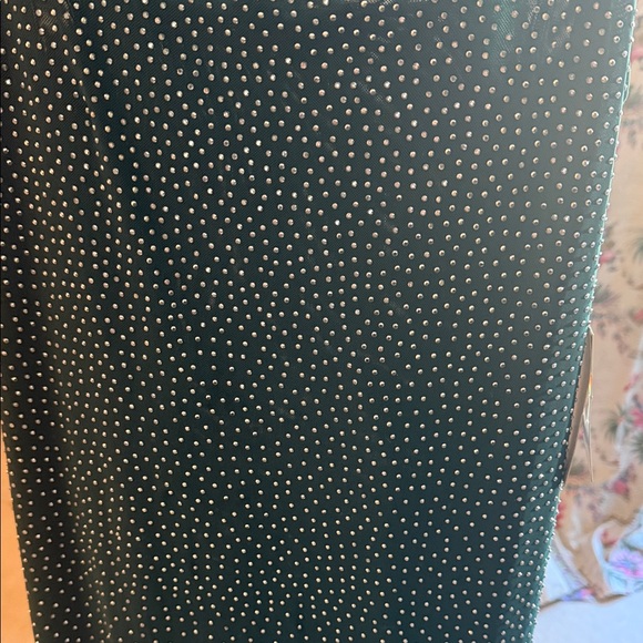 iris Black Rhinestone Embellished Dress polyester - Picture 2 of 6